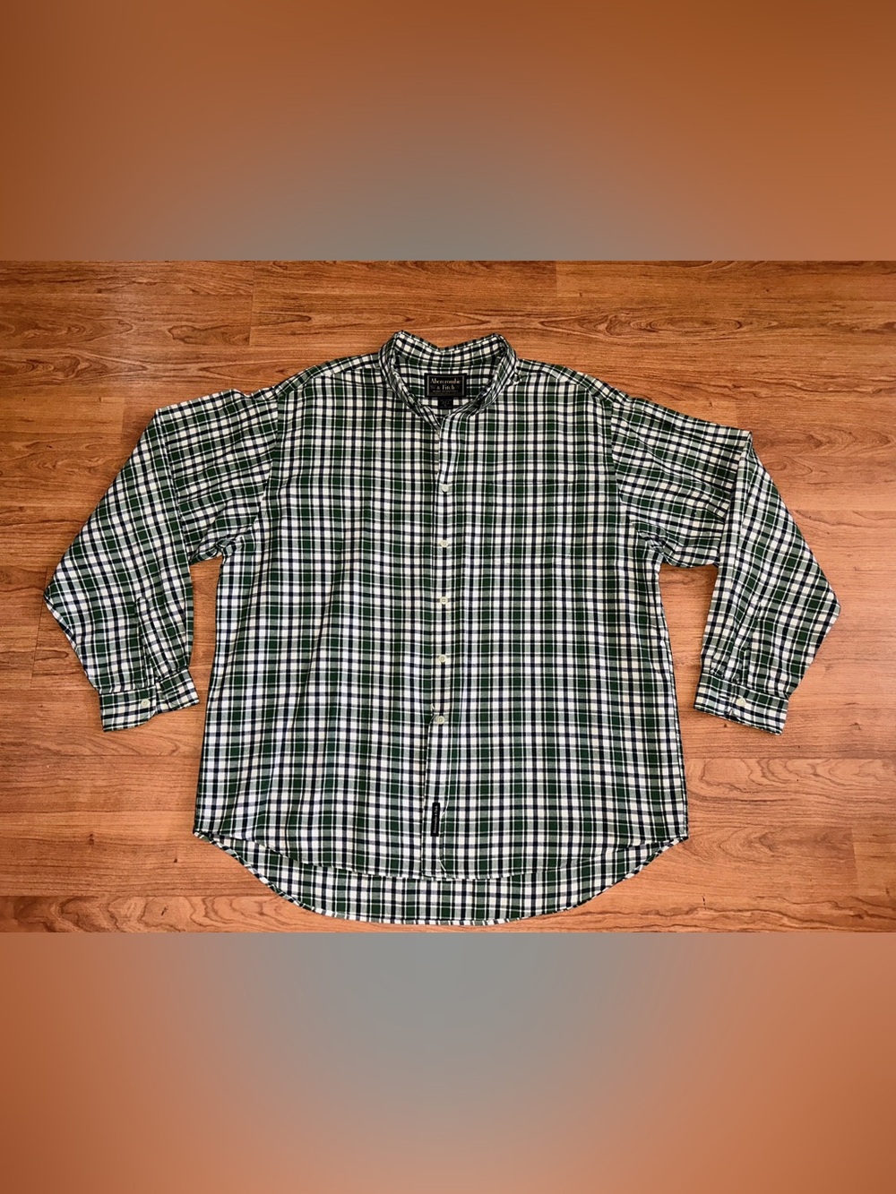 Vintage Abercrombie and Fitch button-down shirt size XL, fit 2XL